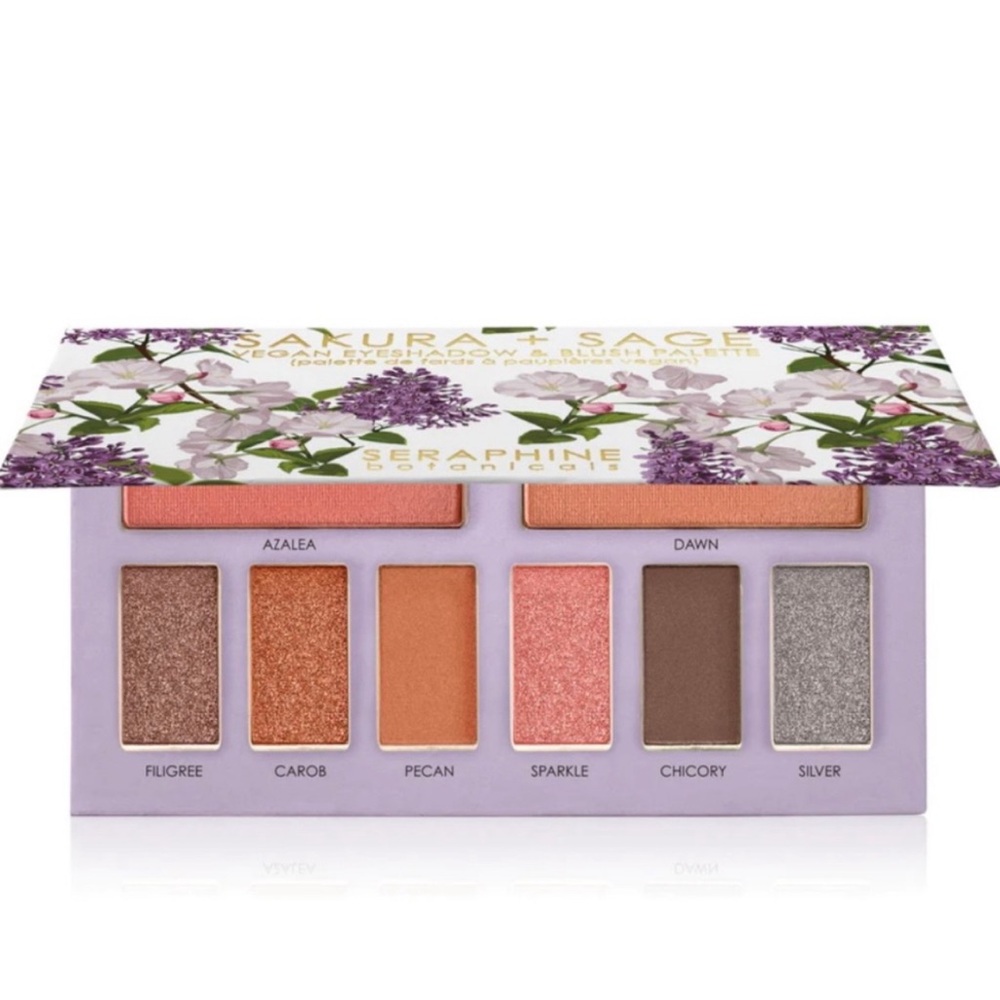 NEW Sakura and Sage Eyeshadow & Brush Palette